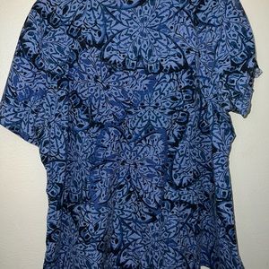 Landau Scrubs (2) XLG, comfy, with moch wrap, cotton blend. Bundle and Save!